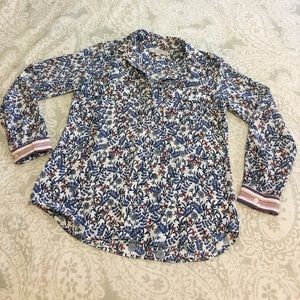 Floral Loft Utility Blouse